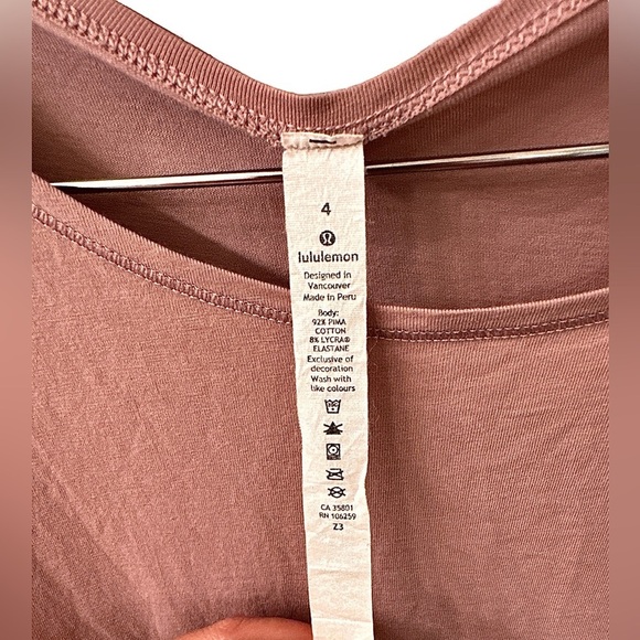 Lululemon Renew The Day Short Sleeve- Women’s Size 4 - Picture 7 of 9